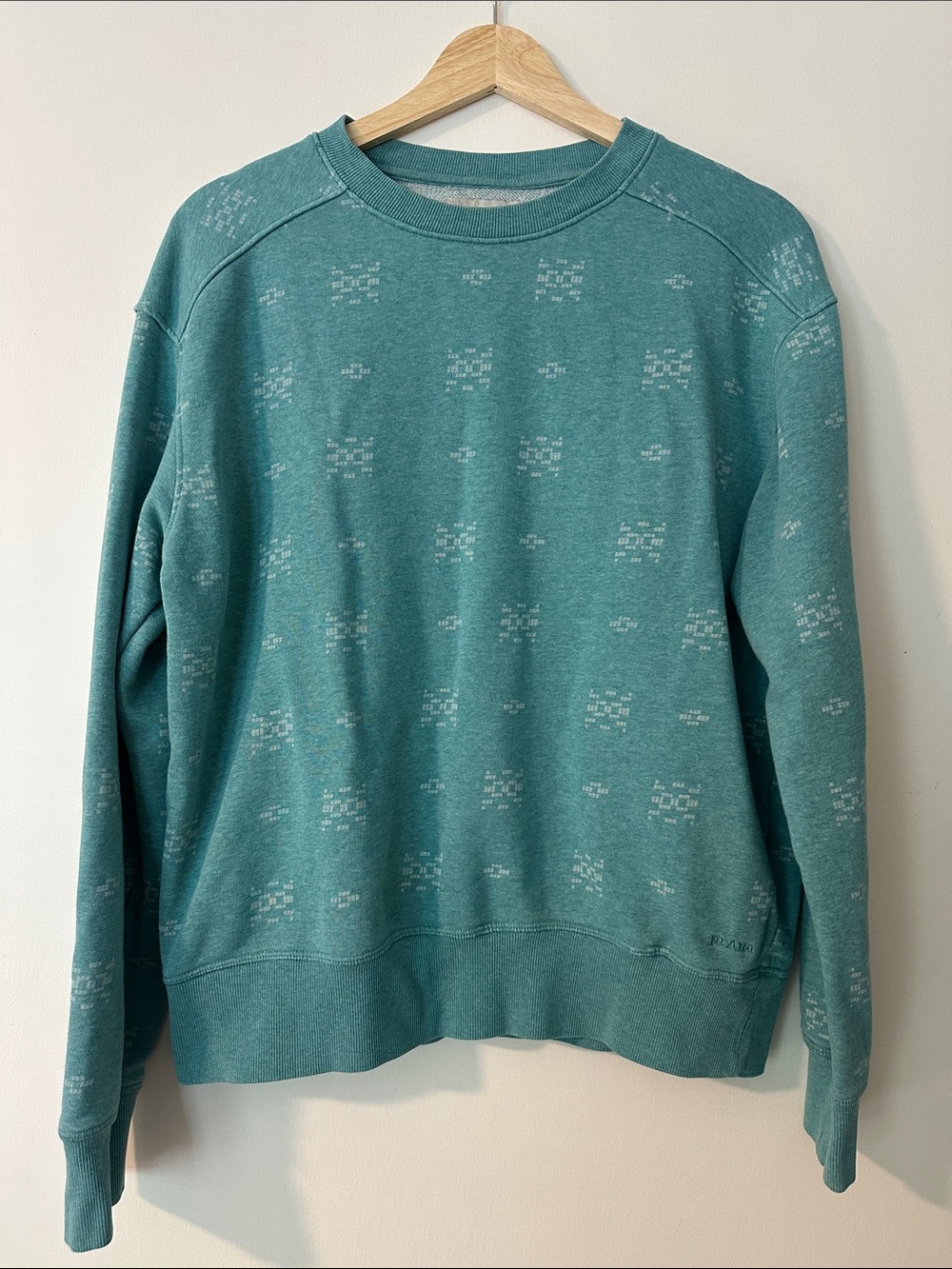 Prana Teal Crewneck Sweater